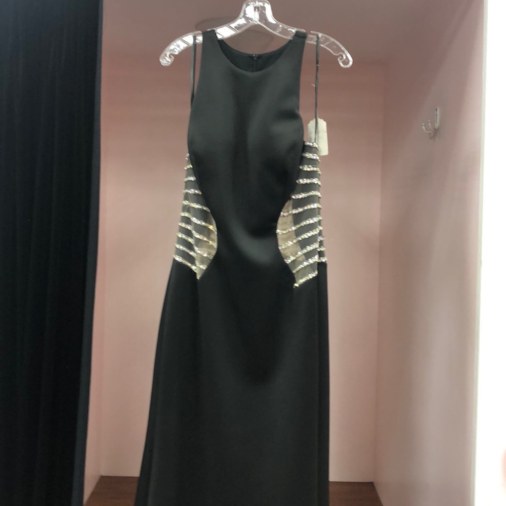 NWT BLACK JERSEY DRESS